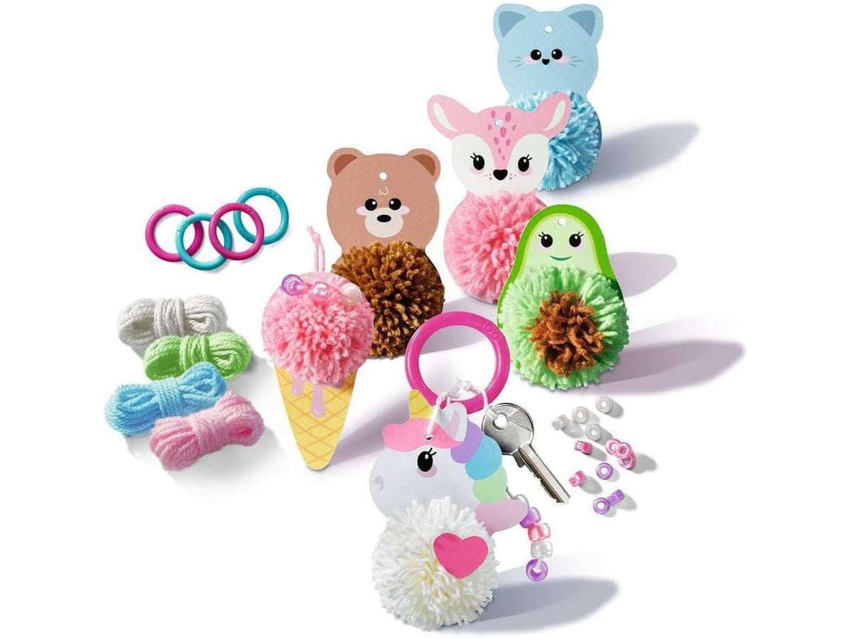 Be creativemidi ponpon kawaii portachiavi