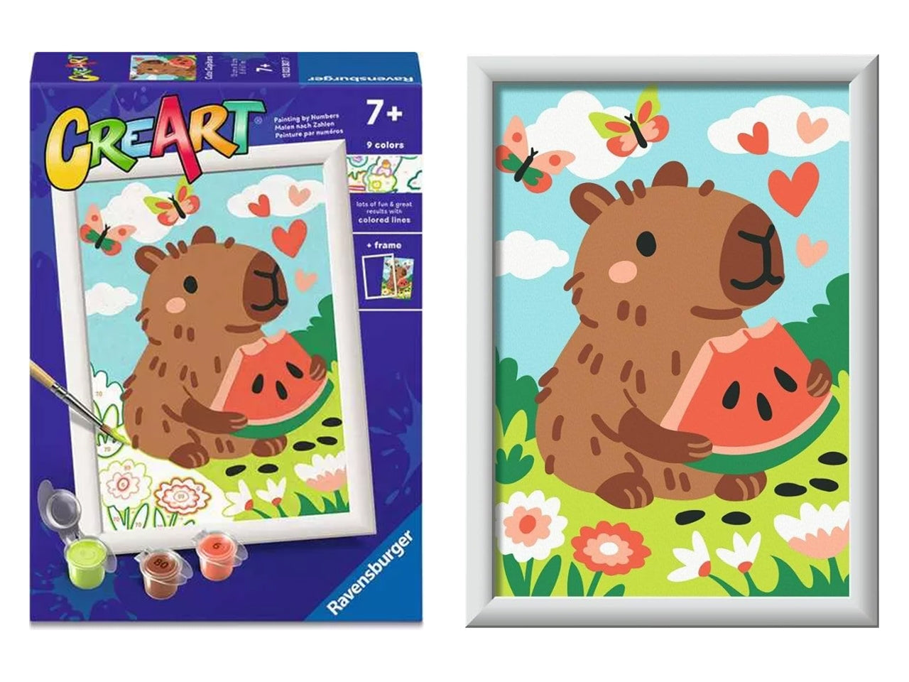 Creartserie e capibara goloso