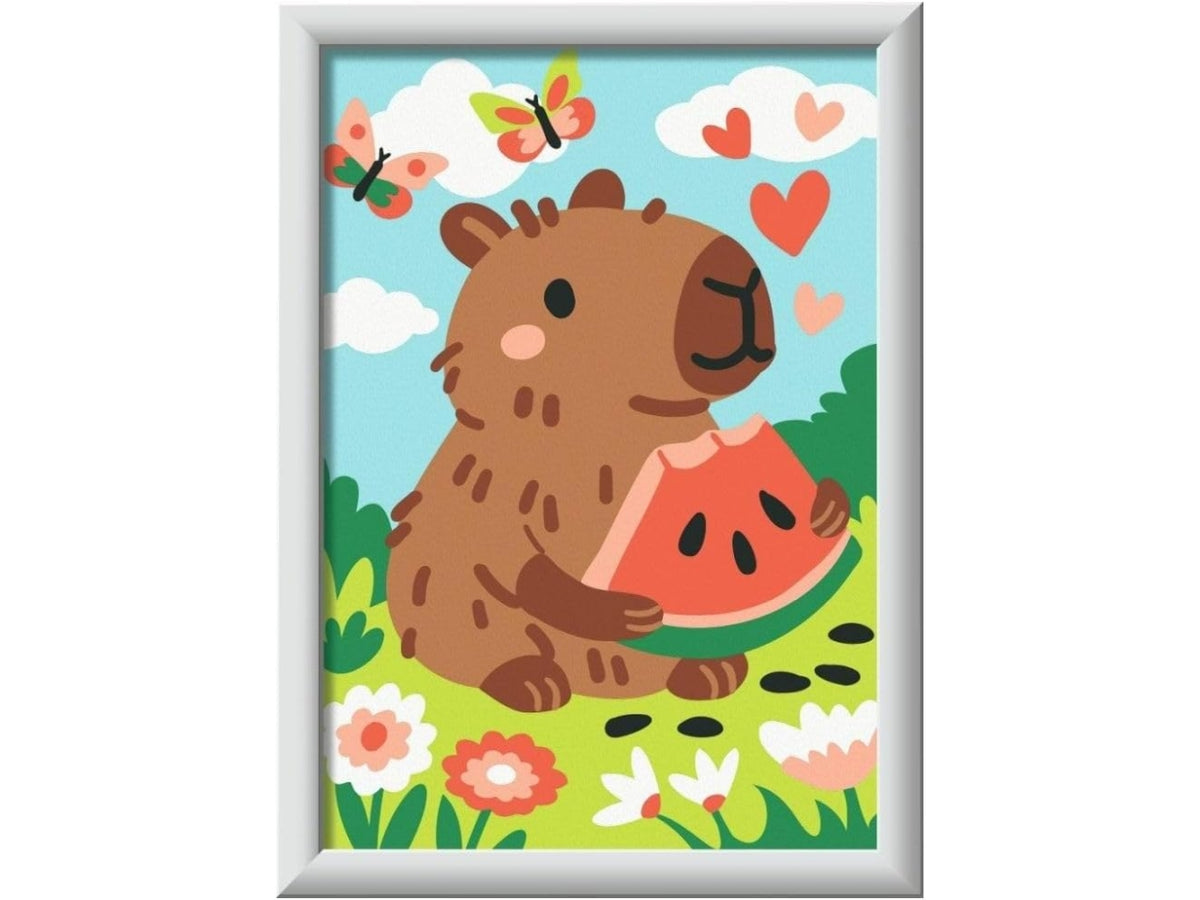 Creartserie e capibara goloso