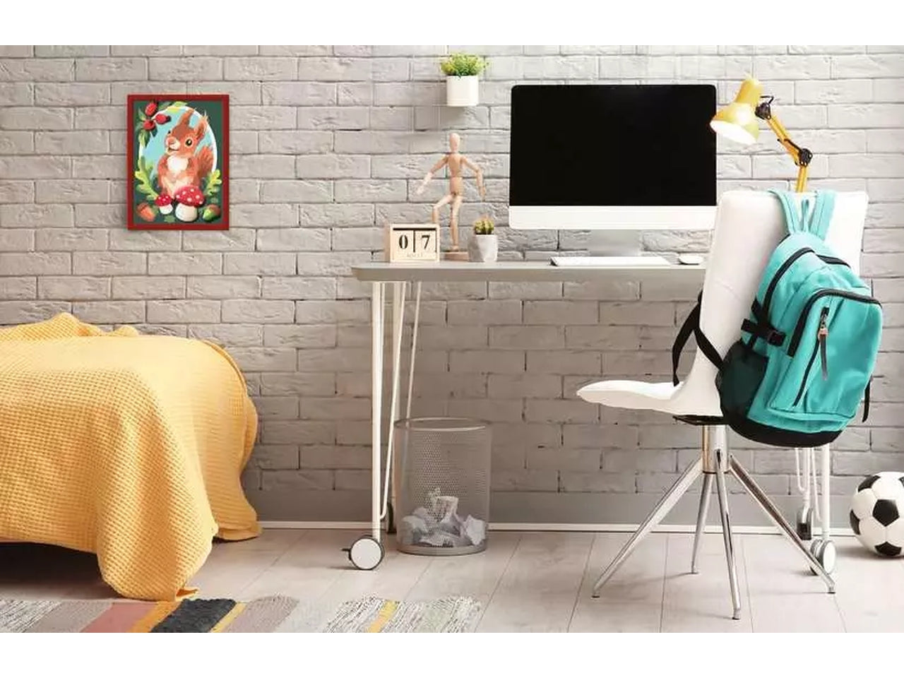 Creart serie d scoiattolo con gesso 3d