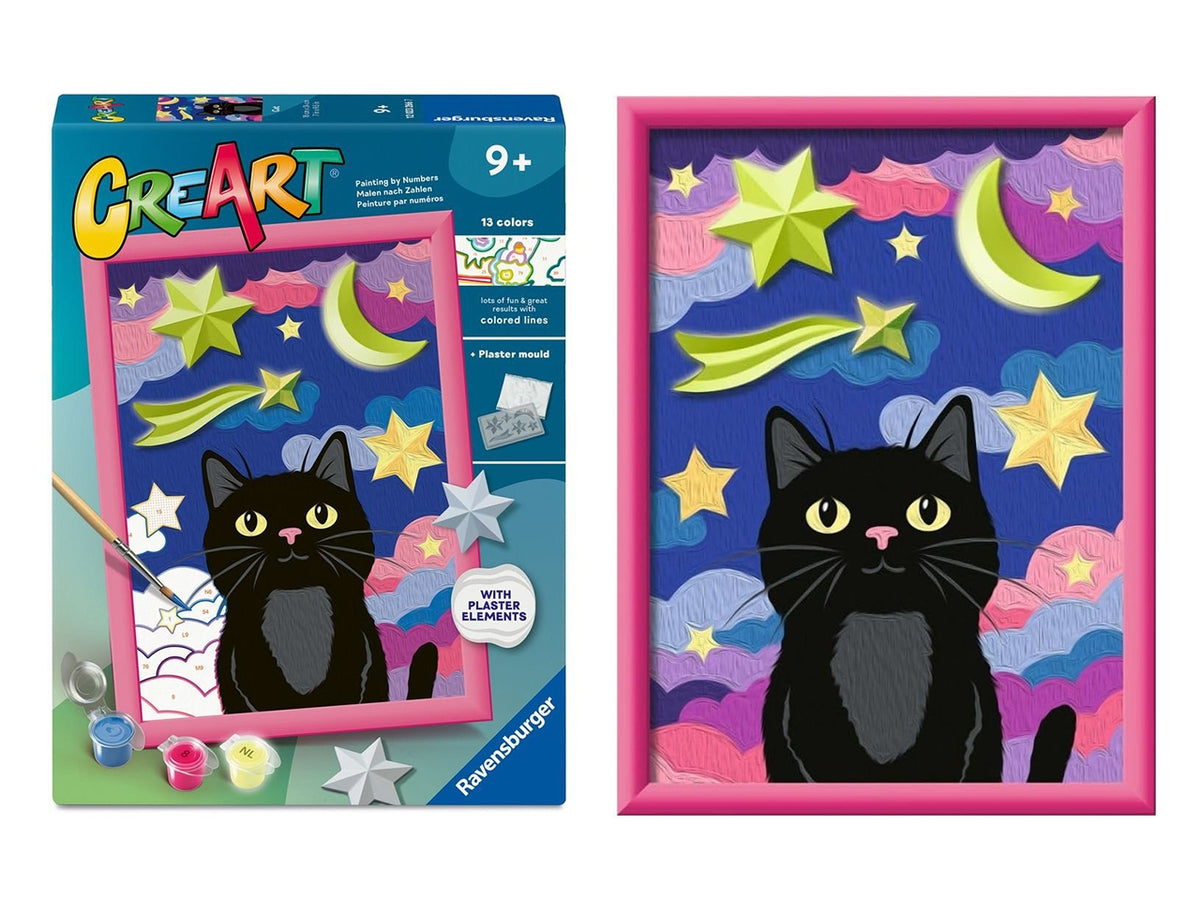 Creart serie d gatto con gesso 3d