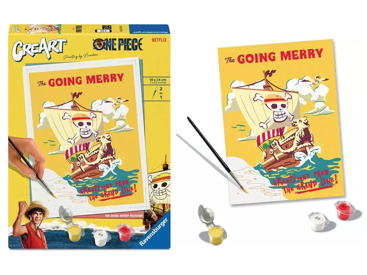 Creart serie trend d la going merry di one piece