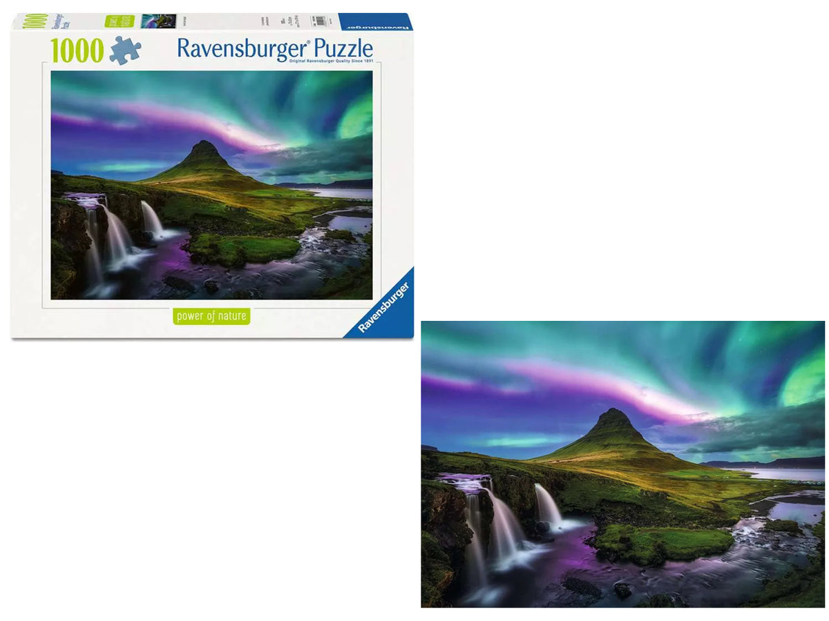 Puzzle1000pz aurora su kirkjufell