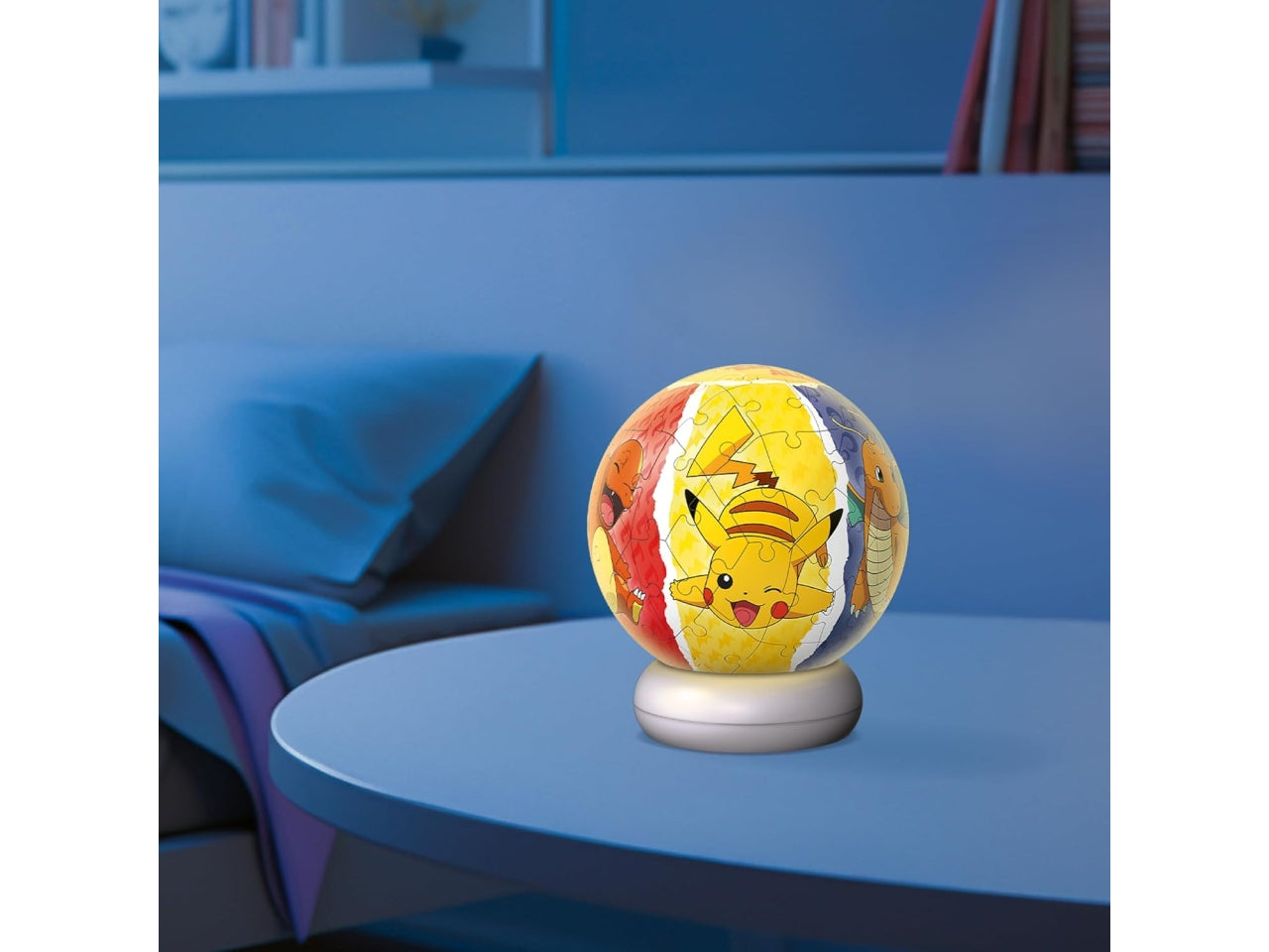 Puzzle 3d puzzle ball nightlight pokémon