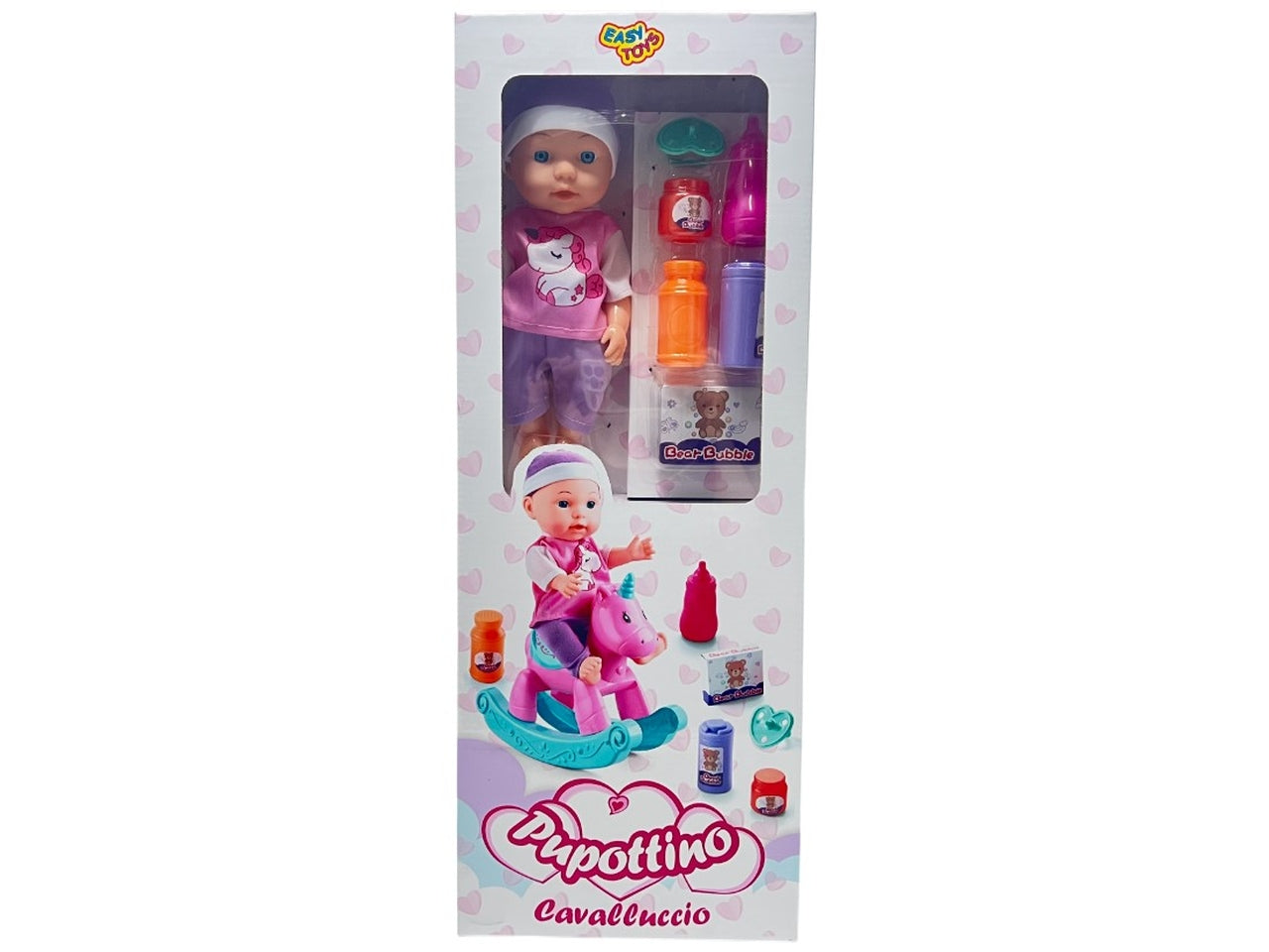 Bebe' pupottino con cavalluccio