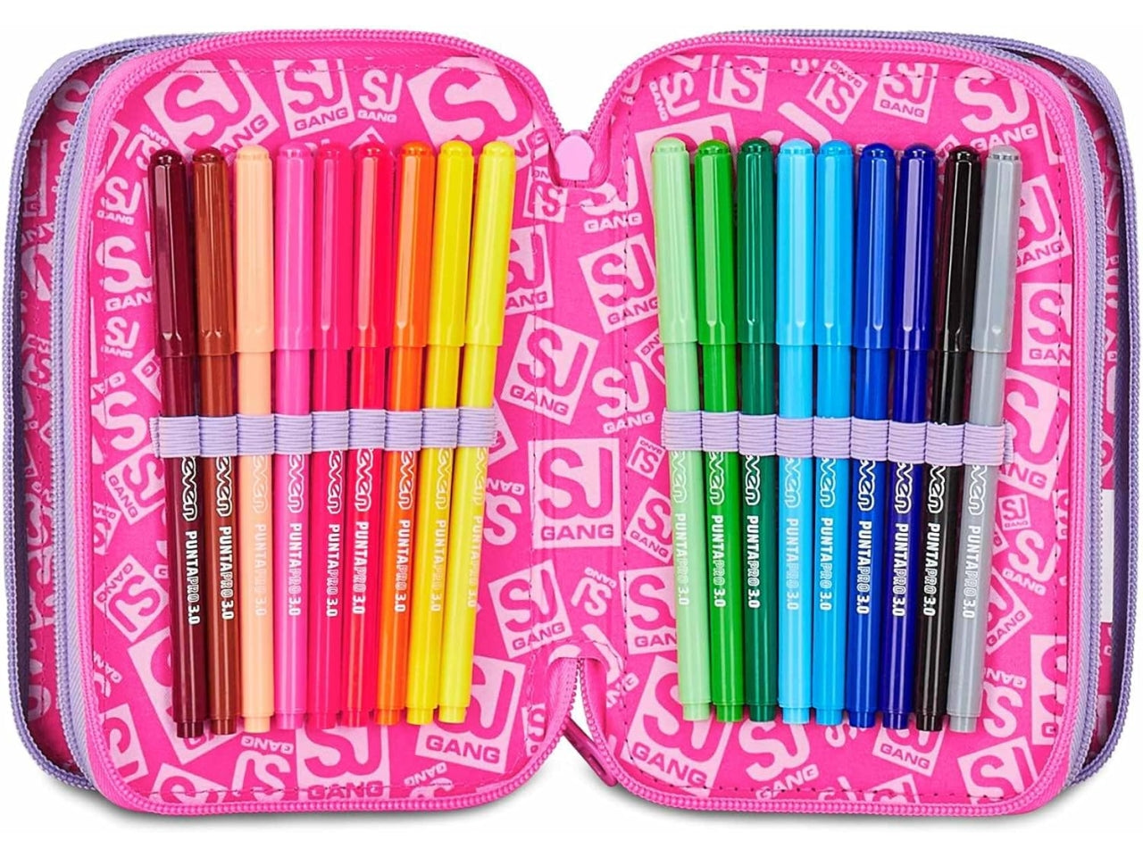 Astuccio 3 zip sj gang