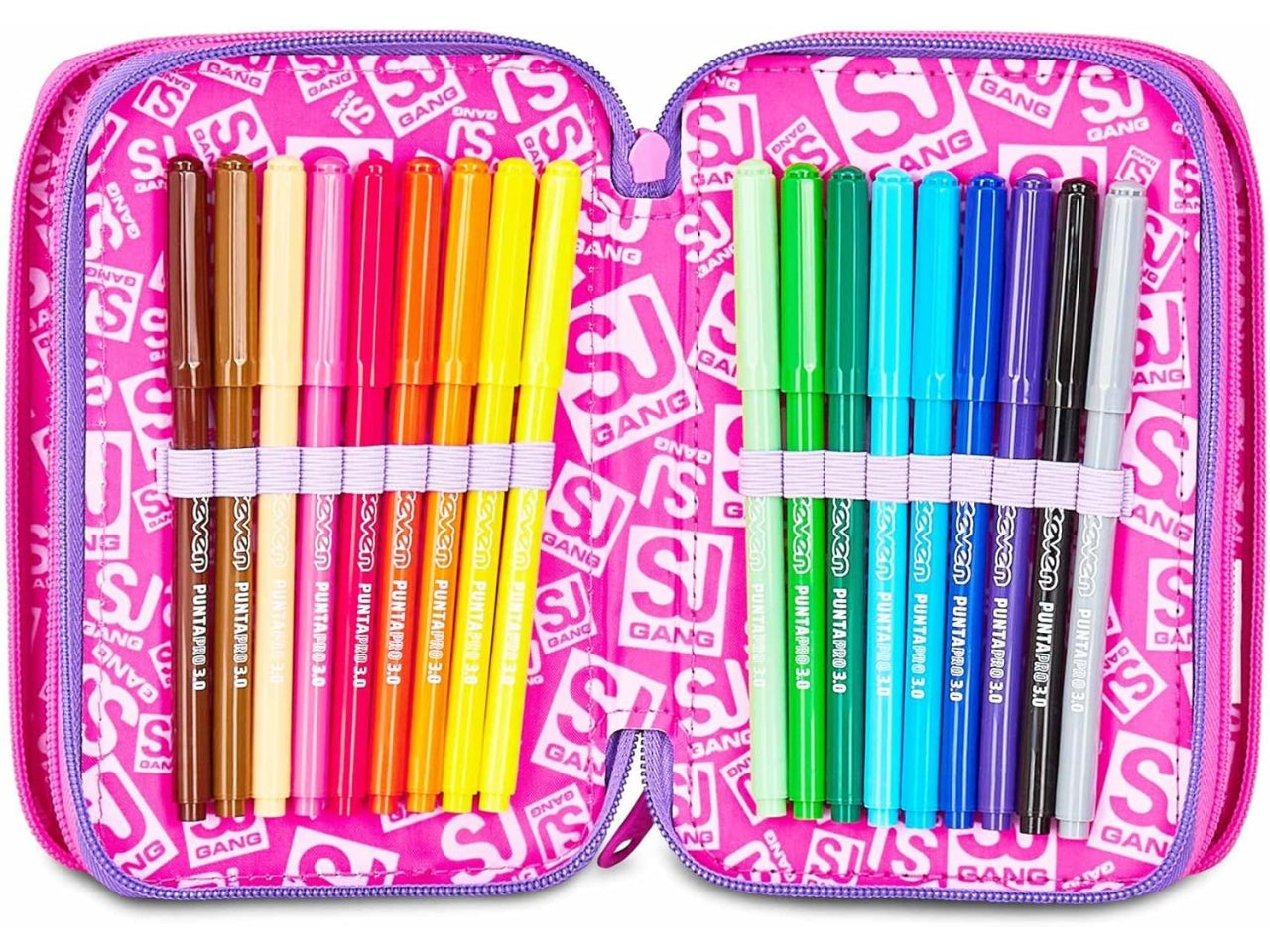 Astuccio 3 zip sj gang