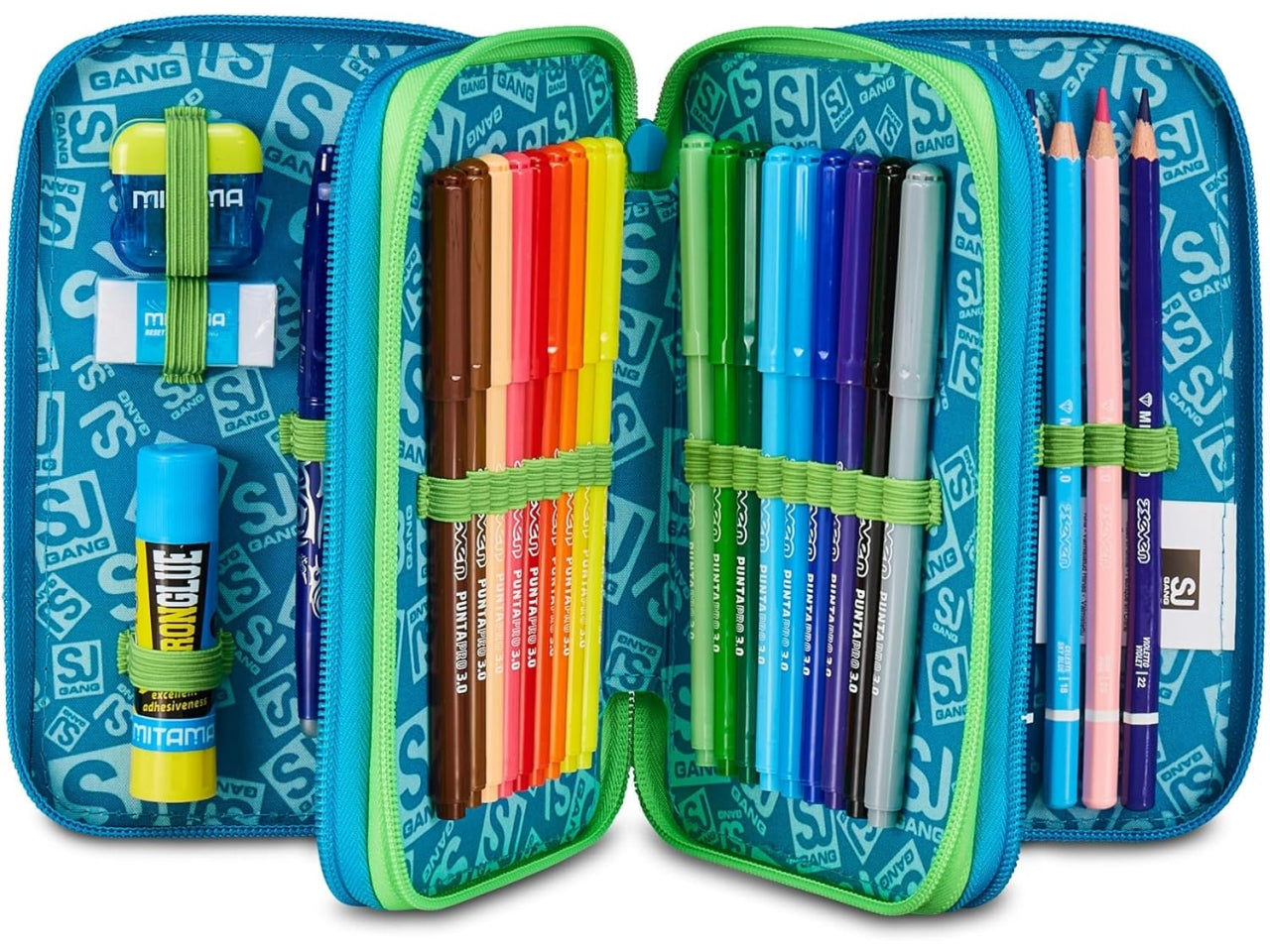 Astuccio 3 zip sj gang