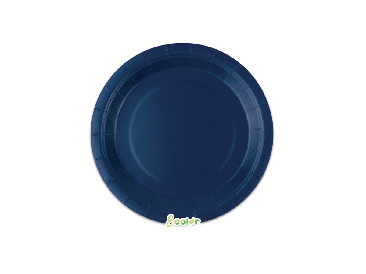Piatti Ecolor 18cm Blu Notte set da 25 piatti