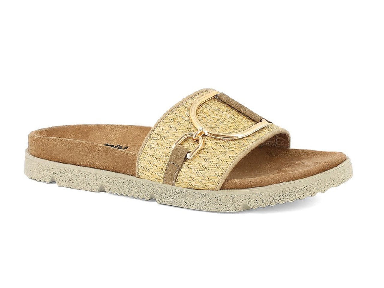 Inblu ciabatta donna a fascia sabbia taglia 39