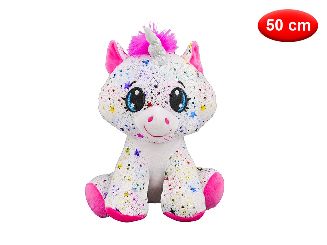 Peluche unicorn star cm 50