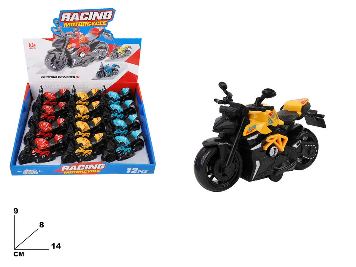 Moto racing frizione display box