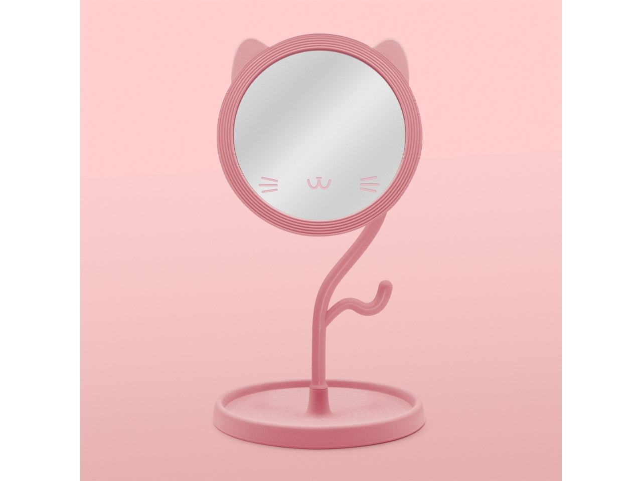 Specchio per il trucco forma gatto