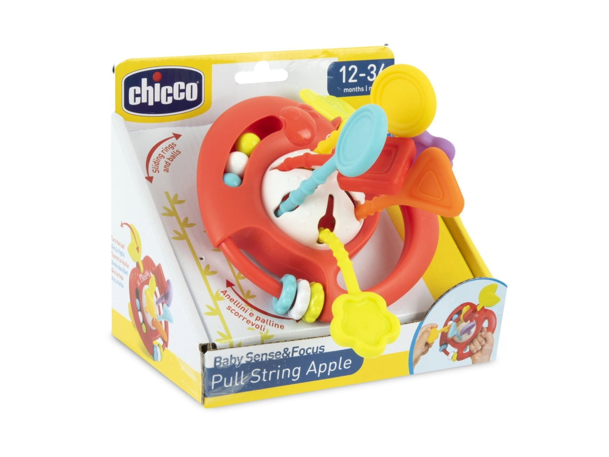 Chicco gioco pull string mela