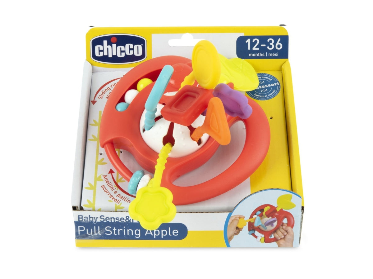 Chicco gioco pull string mela