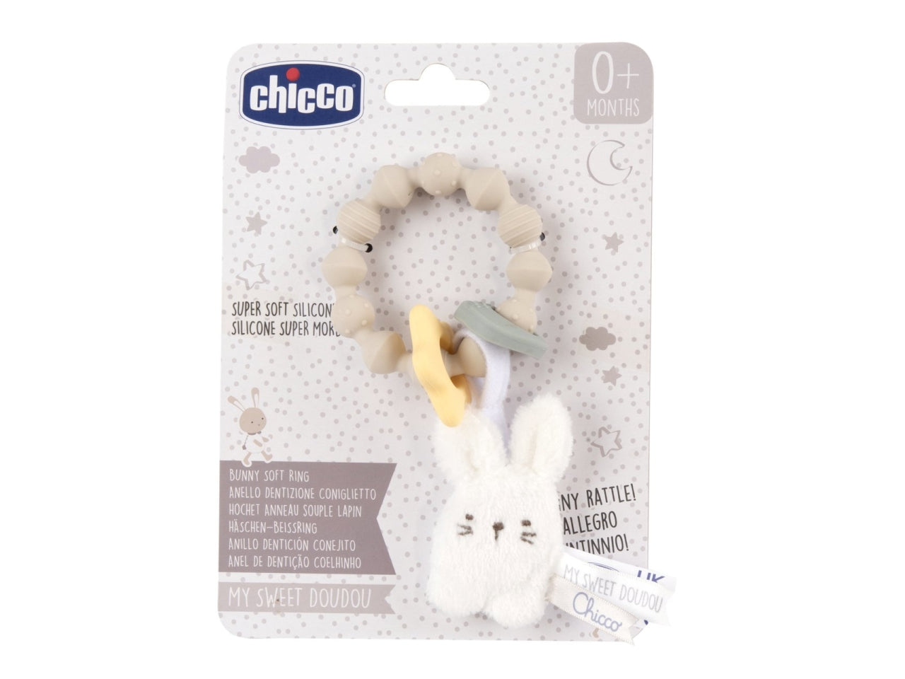 Chicco gioco bunny soft ring