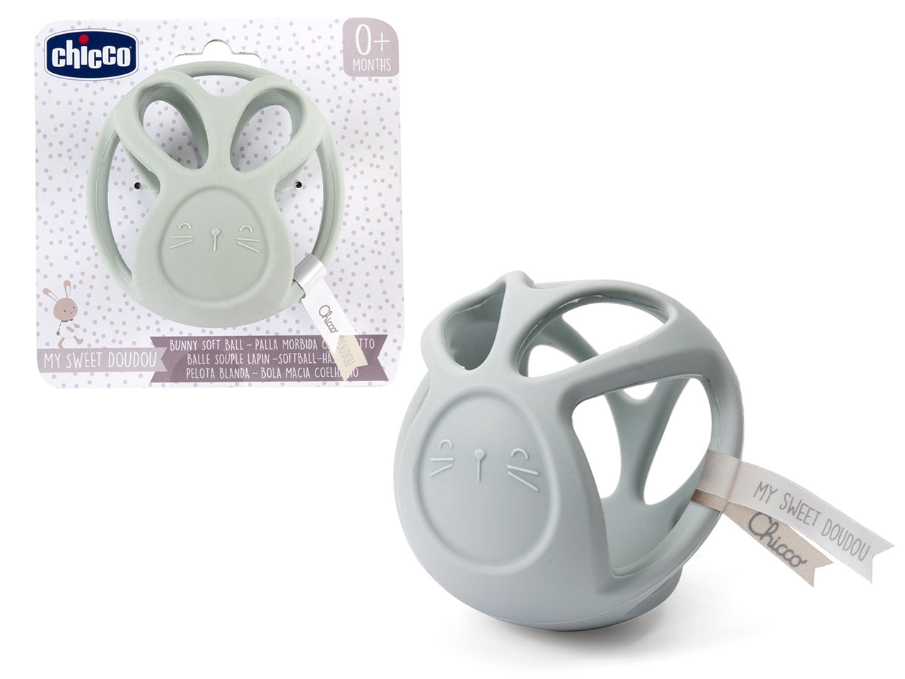 Chicco gioco palla morbida coniglietto