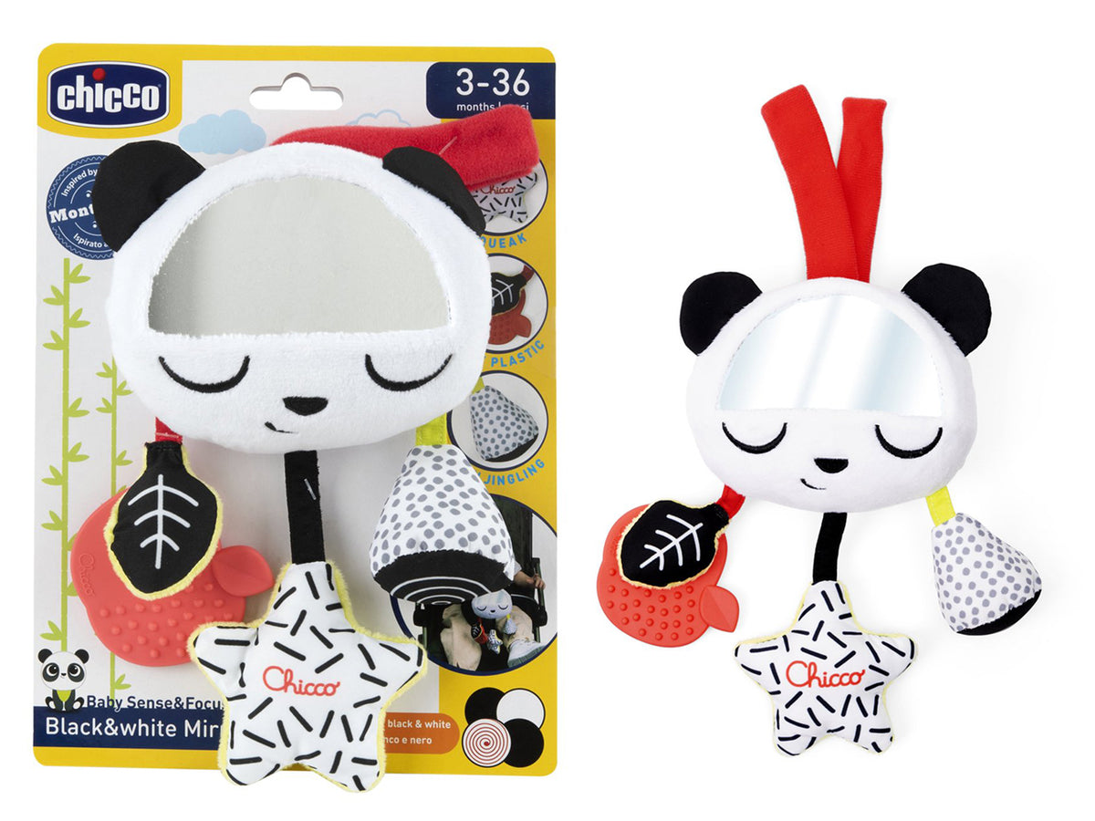 Chicco gioco specchietto bianco e nero