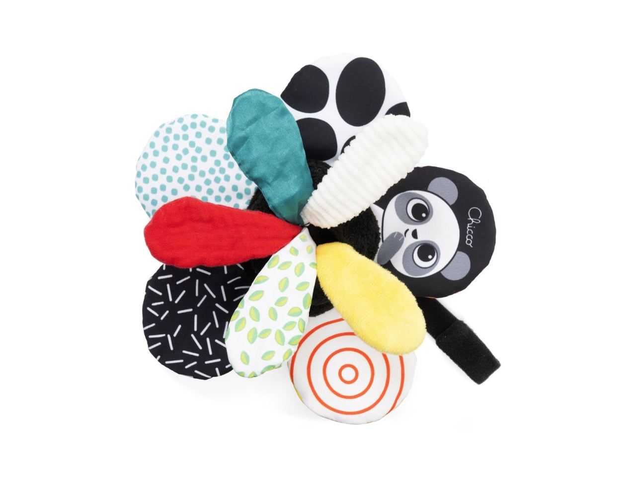 Chicco gioco fiore bianco e nero
