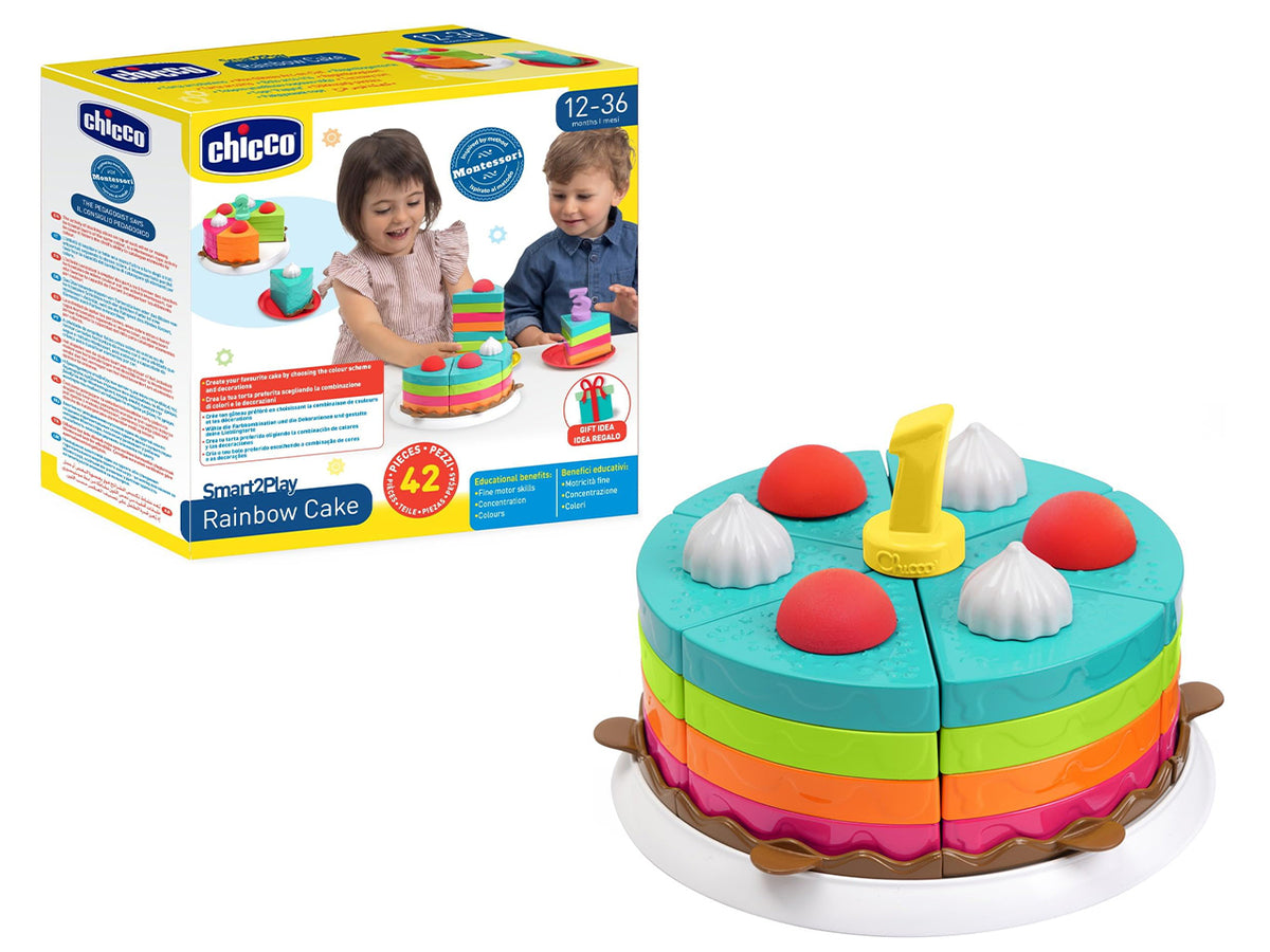 Chicco gioco torta arcobaleno