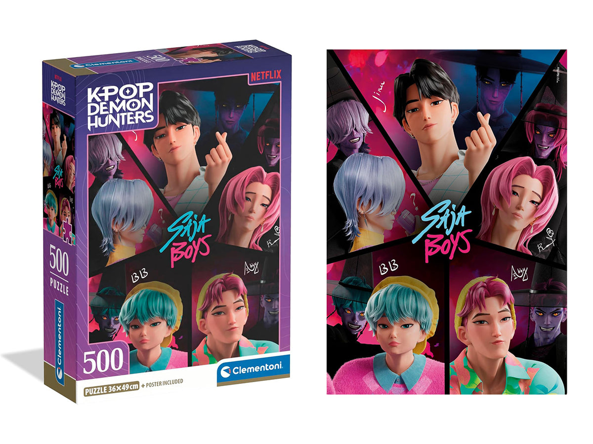Puzzle 500 Kpop Demon Hunters compact
