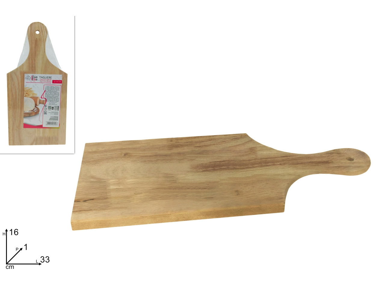 Tagliere legno 33x16cm