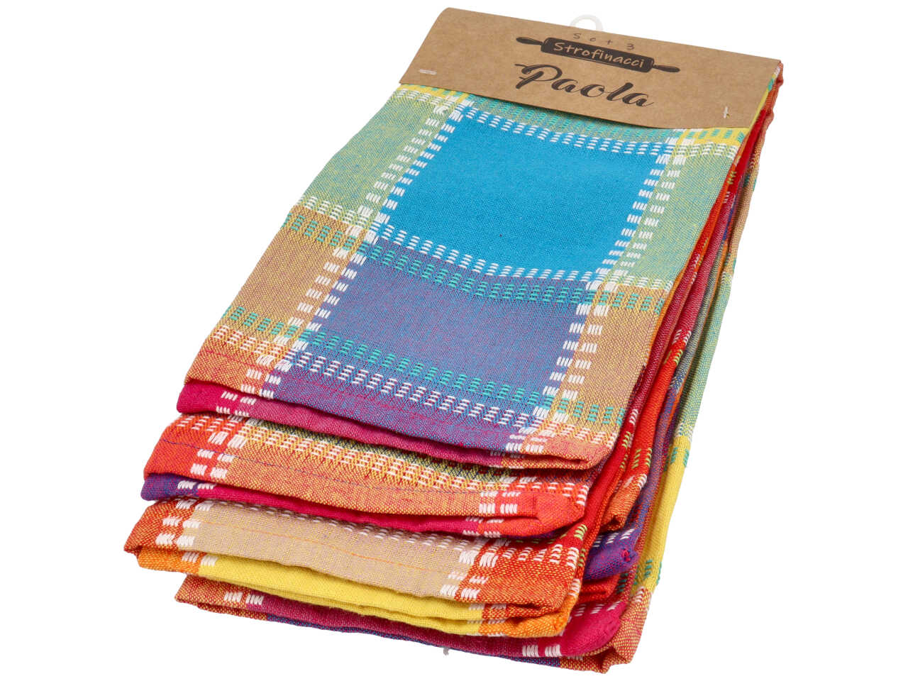 Paola set 3 strofinacci 45x65cm