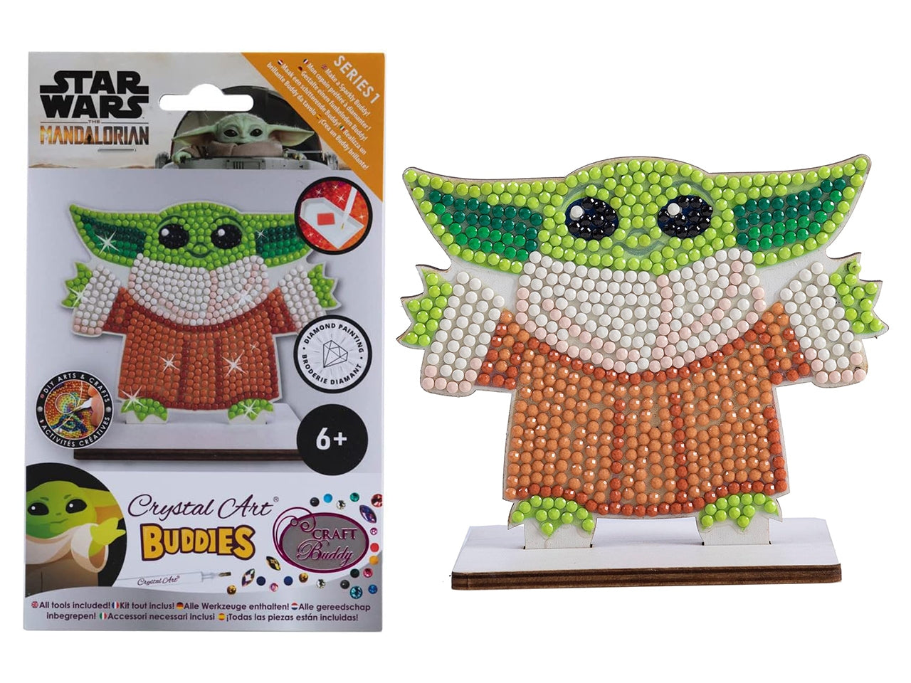 Grogu crystal art buddy
