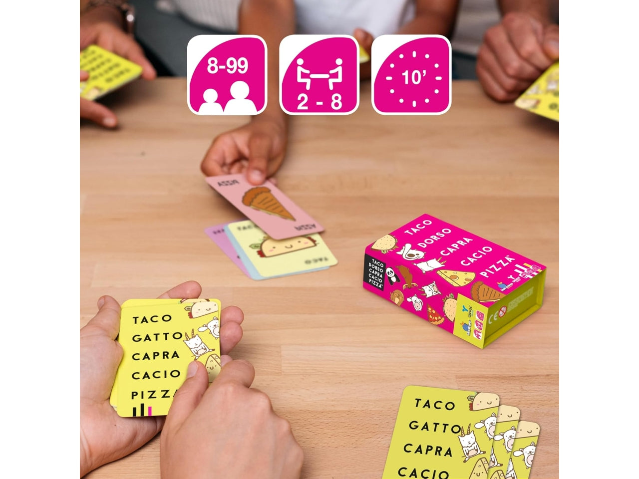 Gioco Taco Dorso Capra Cacio Pizza