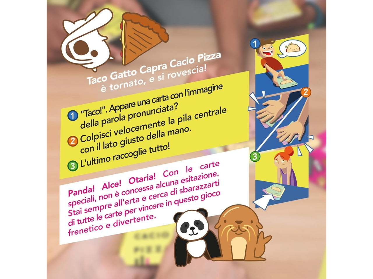 Gioco Taco Dorso Capra Cacio Pizza
