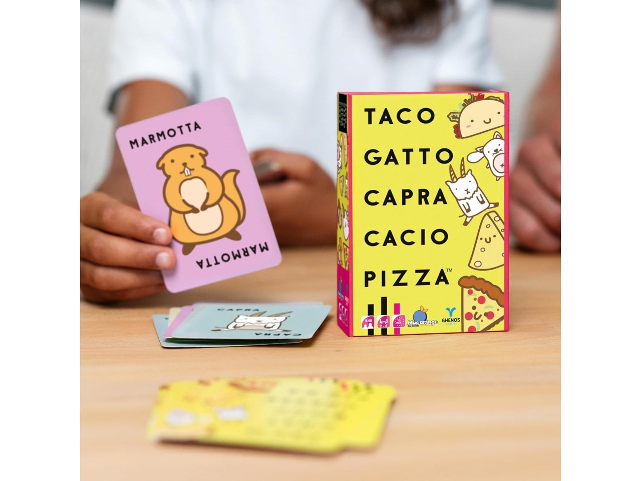 Gioco Taco Gatto Capra Cacio Pizza