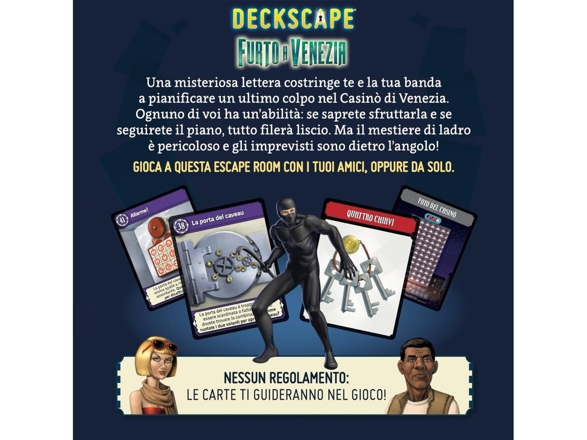 Gioco Deckscape Furto A Venezia