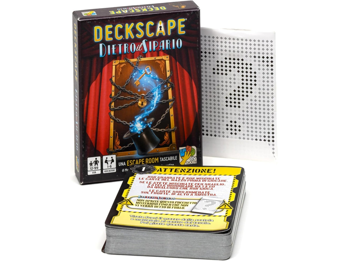 Gioco Deckscape Dietro Il Sipario