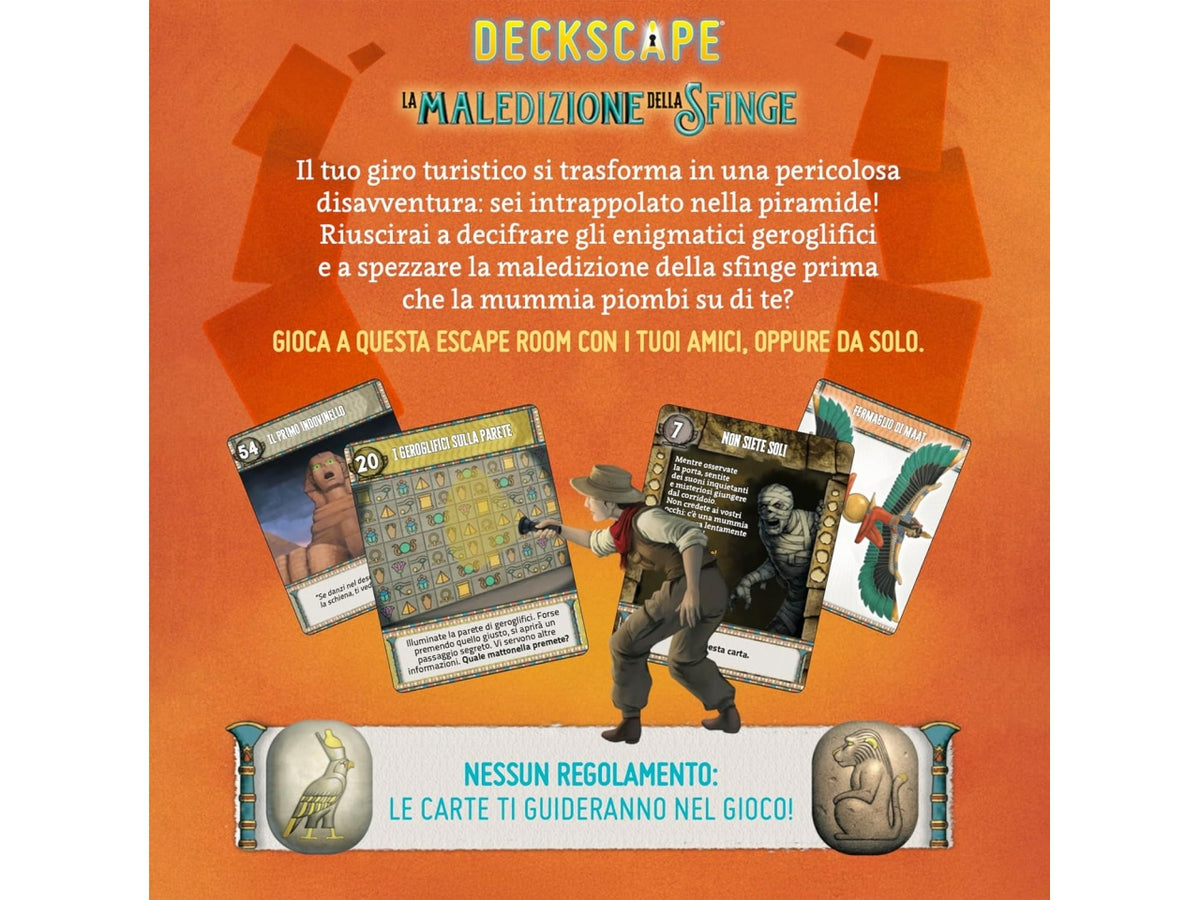 Gioco Deckscape La Maledizione Della Sfinge