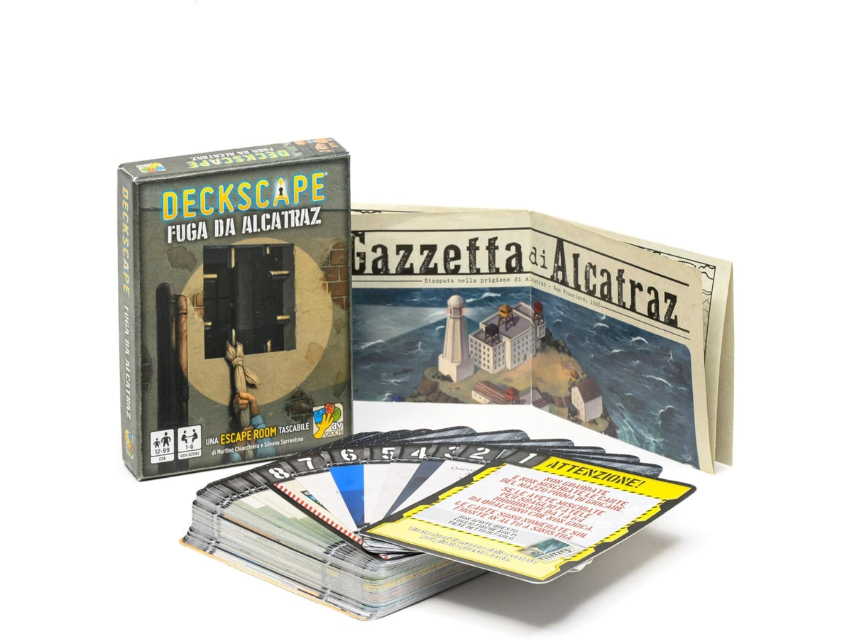 Gioco Deckscape Fuga Da Alcatraz