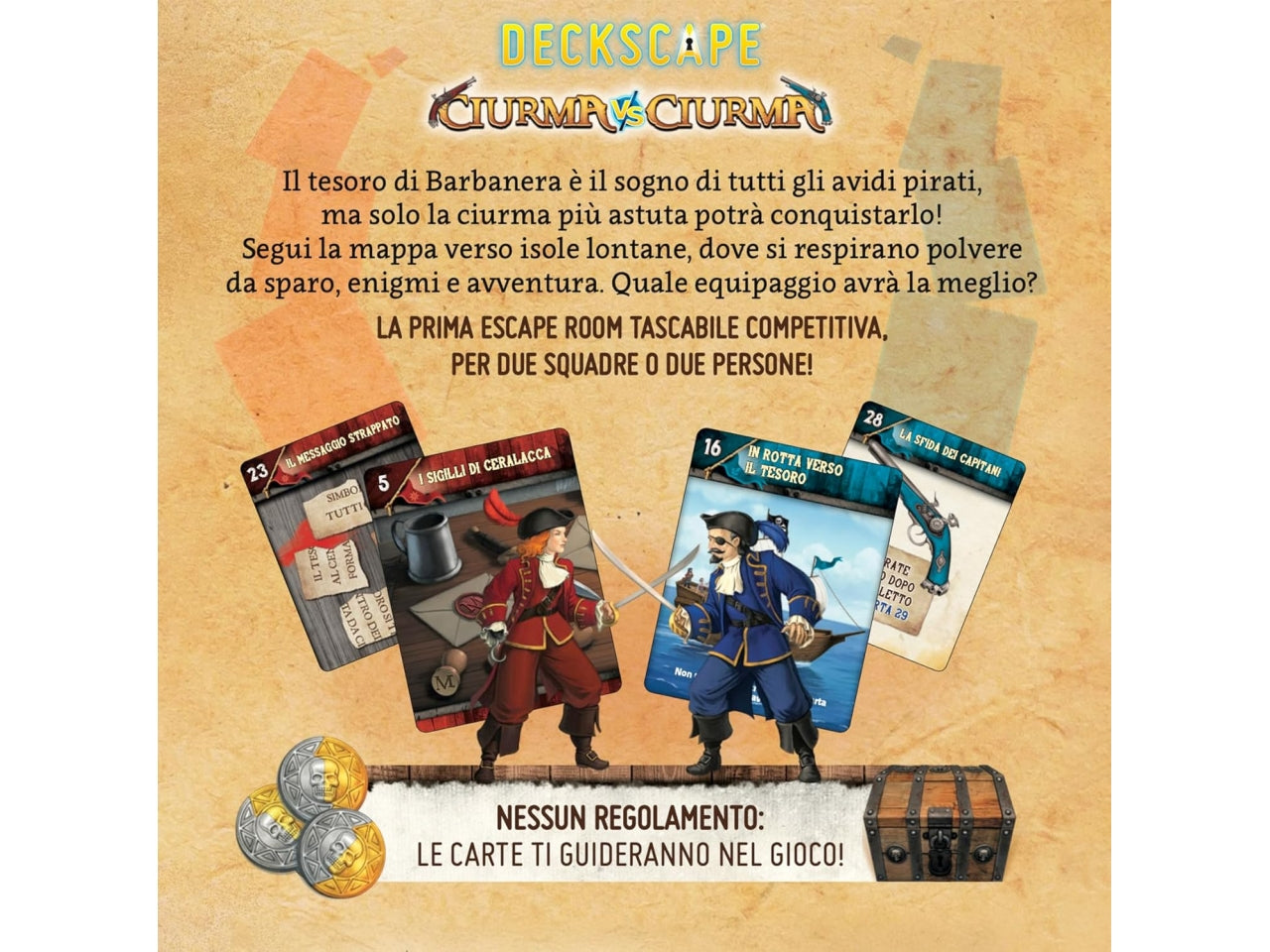 Gioco Deckscape Ciurma Vs Ciurma