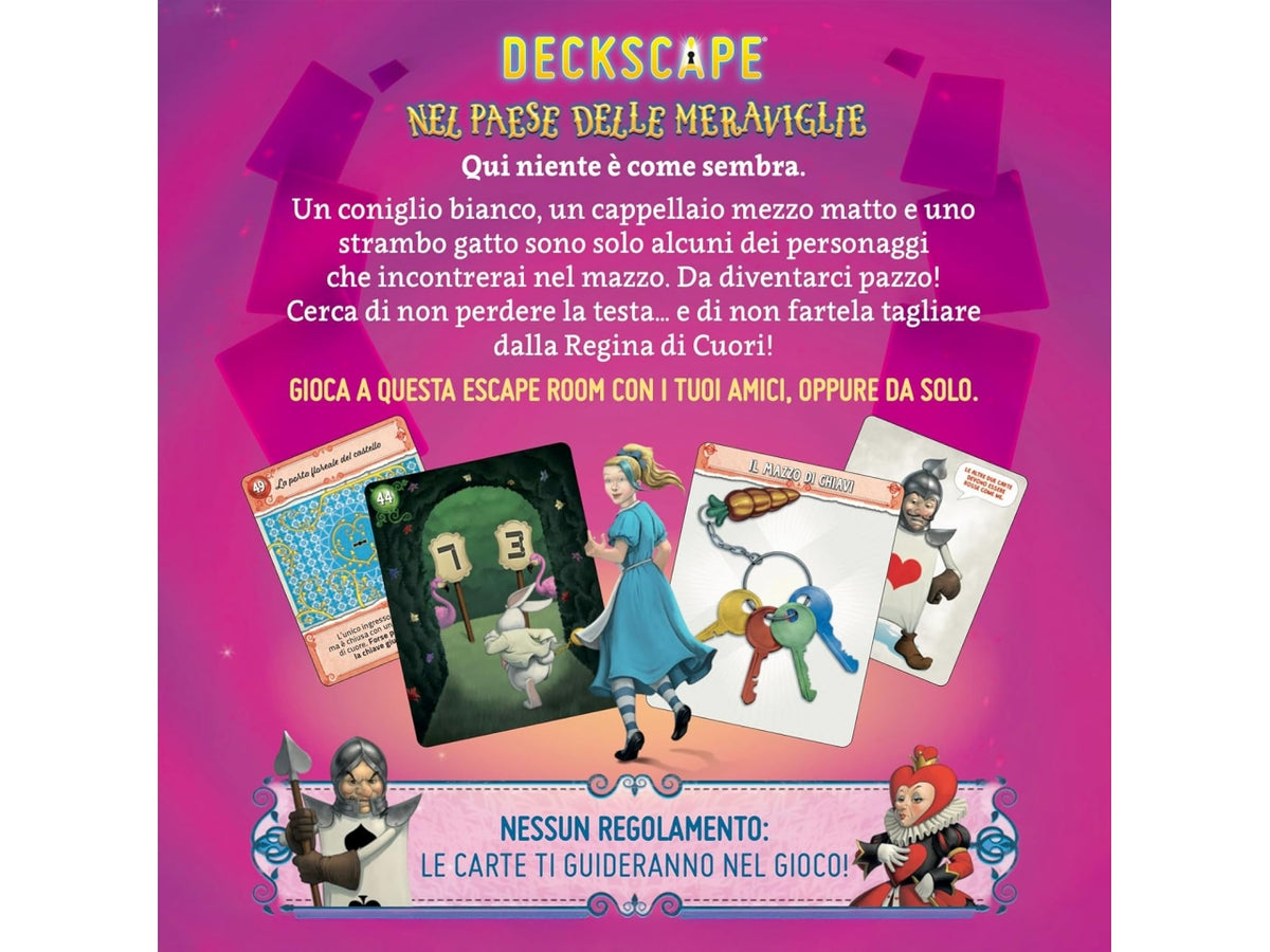 Gioco Deckscape Nel Paese Delle Meraviglie