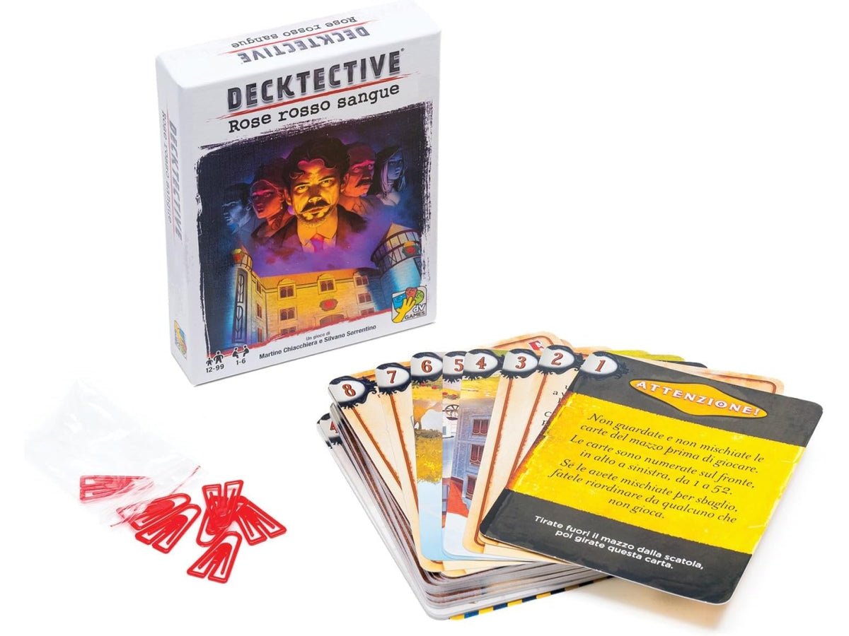 Gioco Decktective Rose Rosso Sangue
