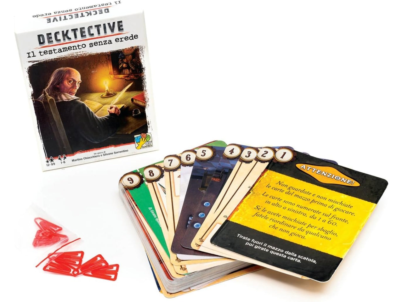 Gioco Decktective Il Testamento Senza Erede