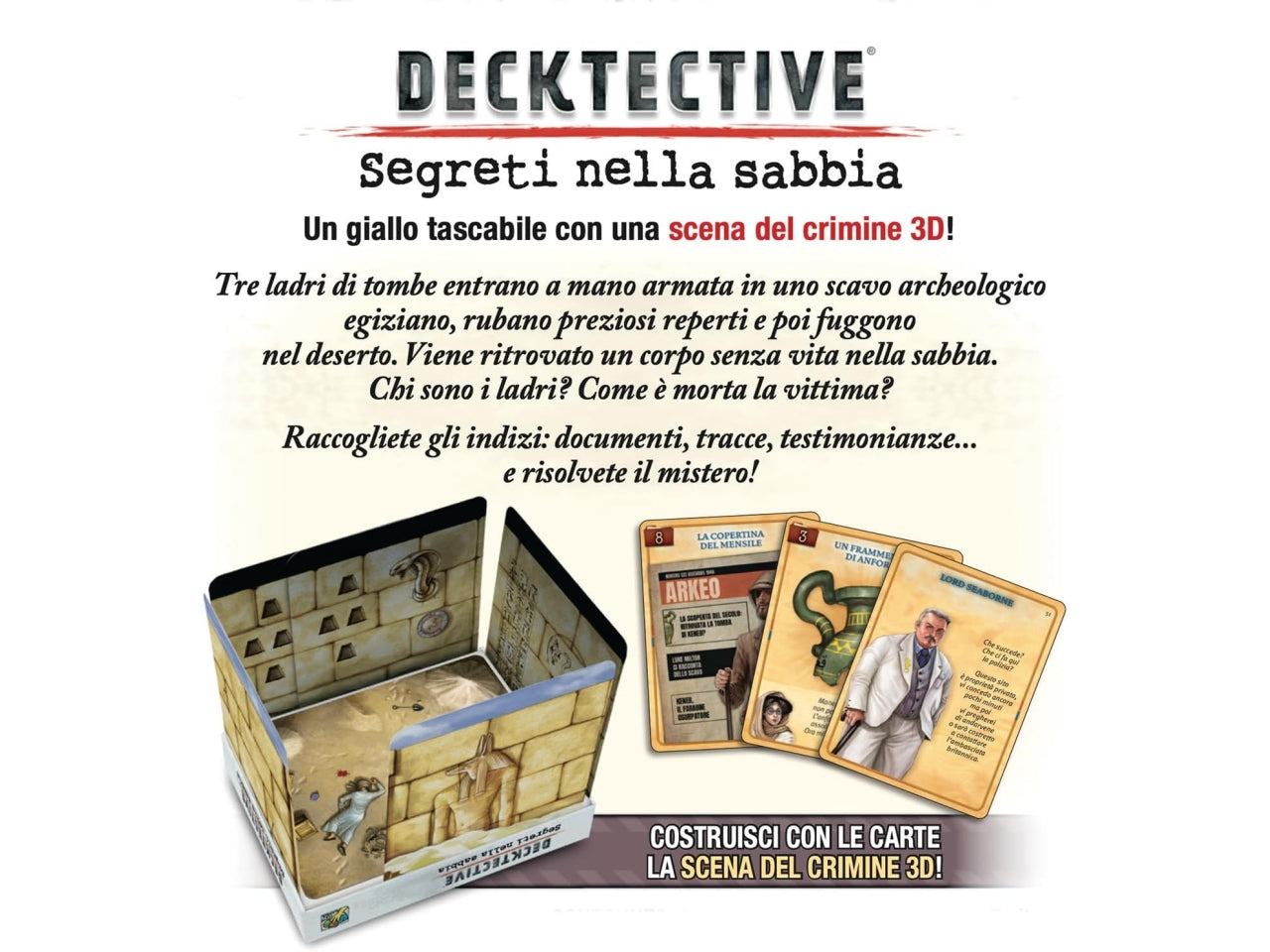 Gioco Decktective Segreti Nella Sabbia