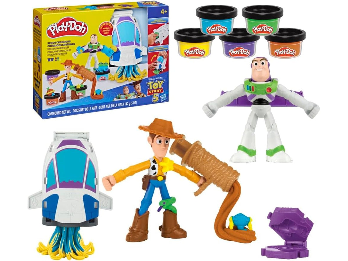 Play Doh toy story space creations