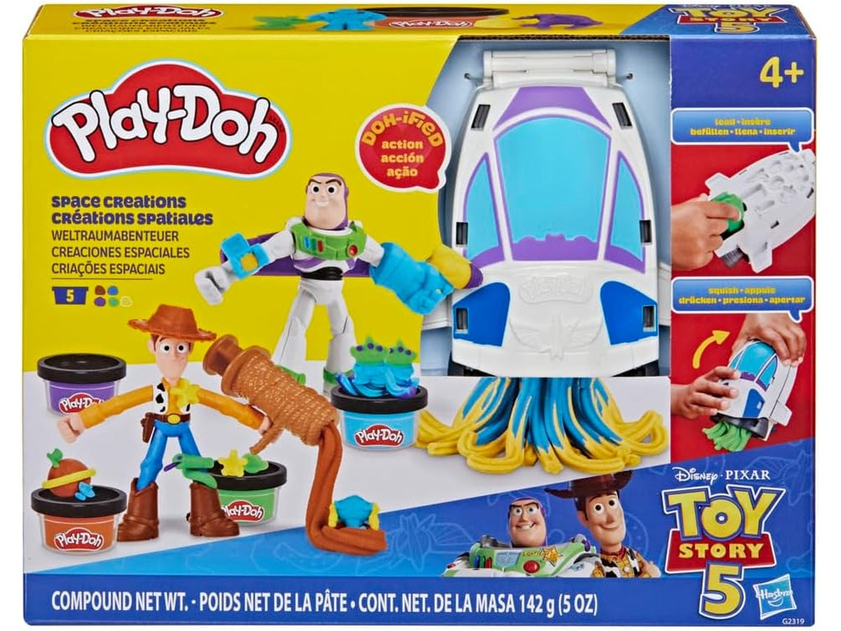 Play Doh toy story space creations
