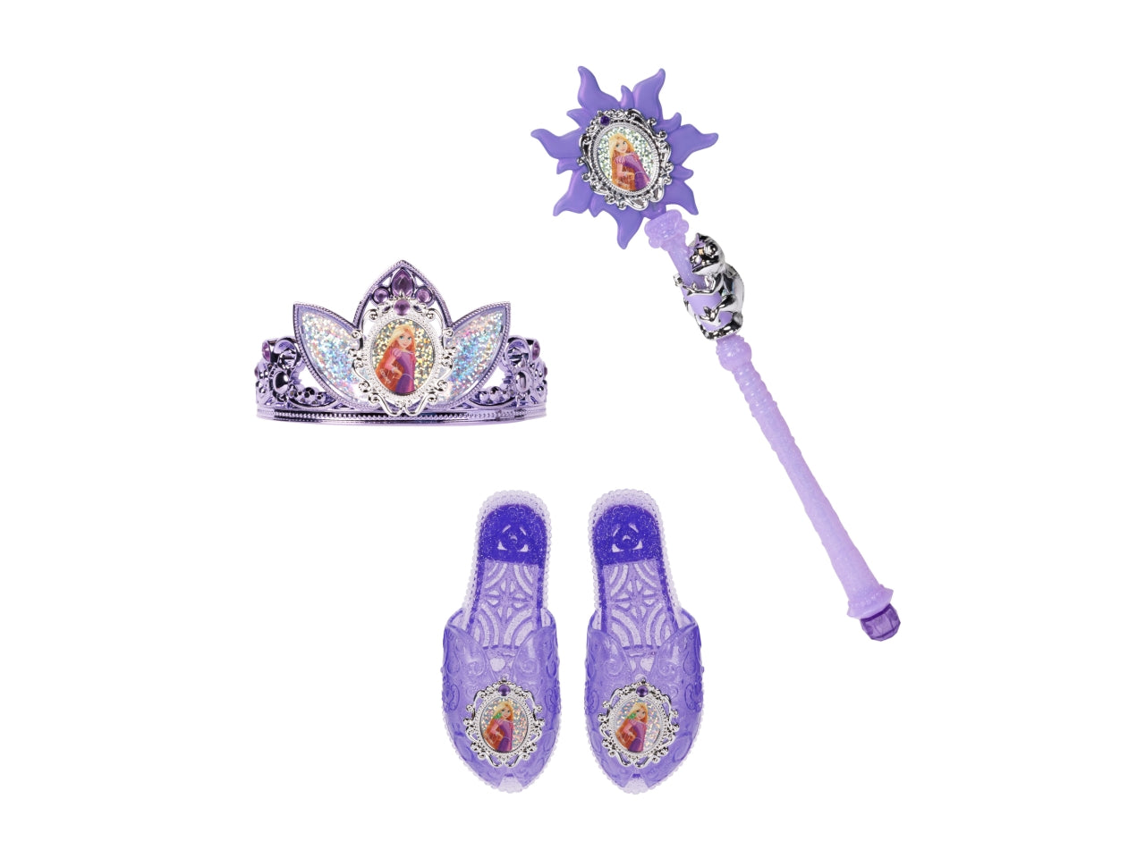 Disney Princess set tiara,coroncina e scarpetta modelli assortiti