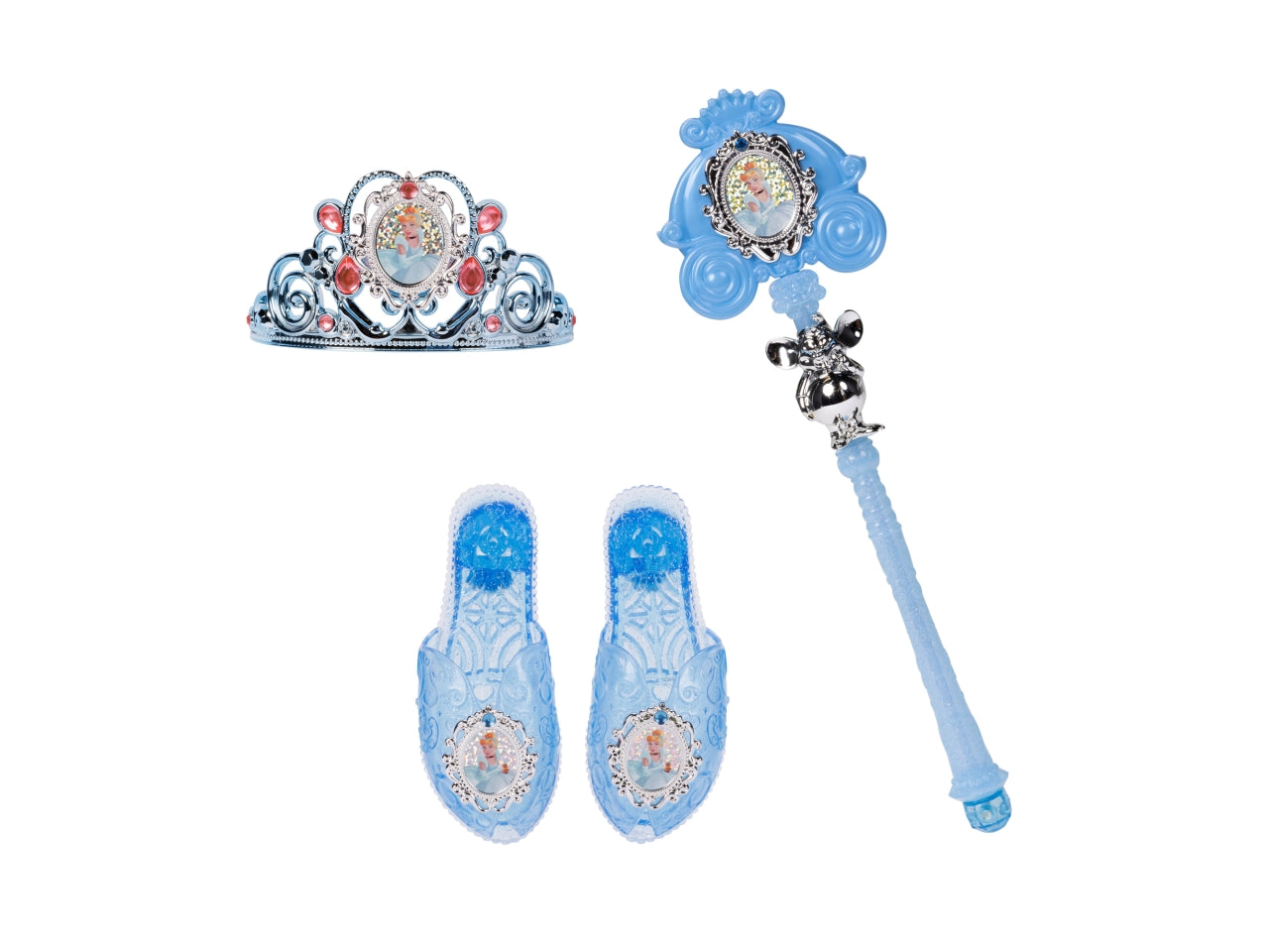 Disney Princess set tiara,coroncina e scarpetta modelli assortiti