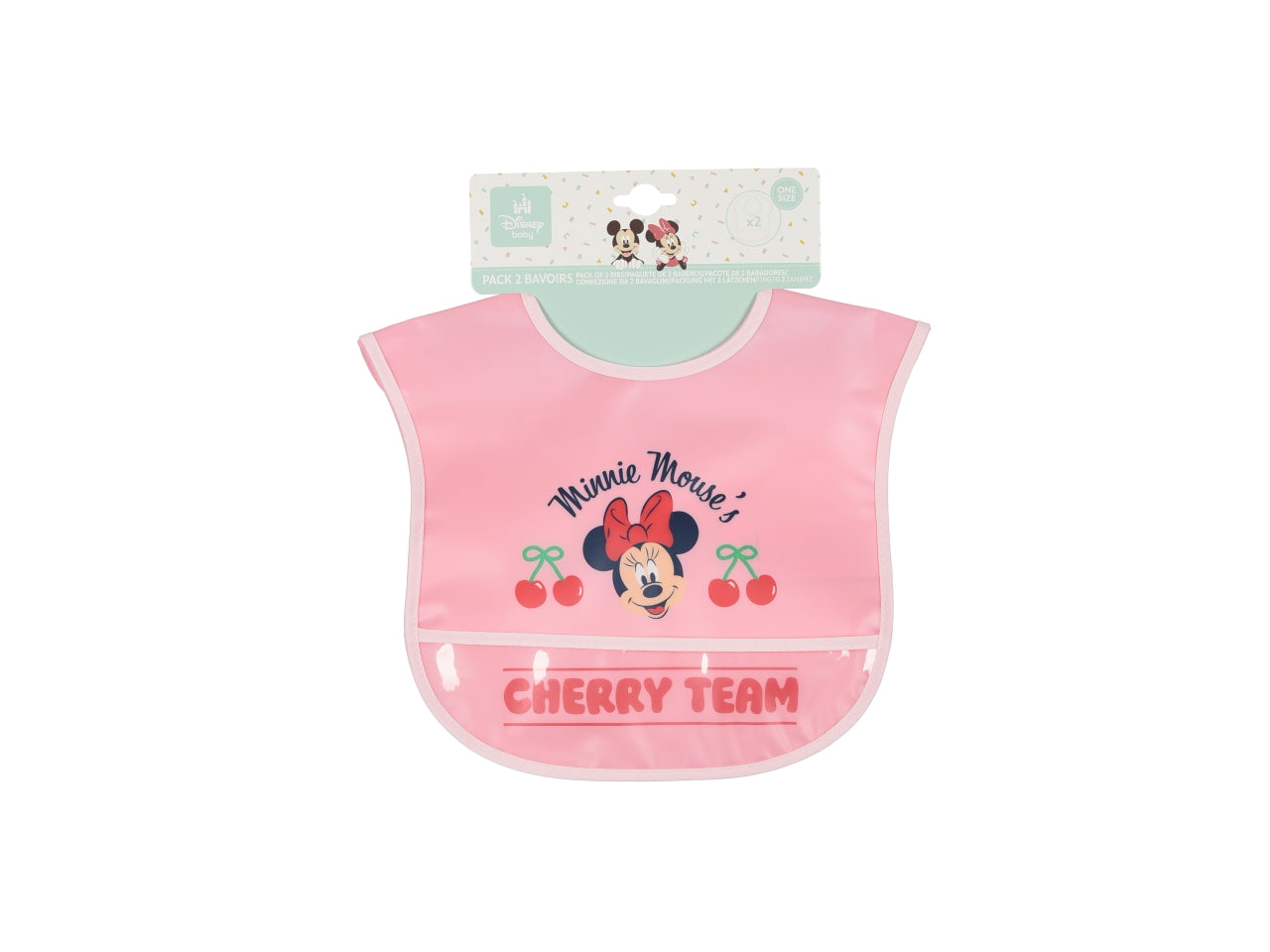 Minnie set 2 bavette in eva $
