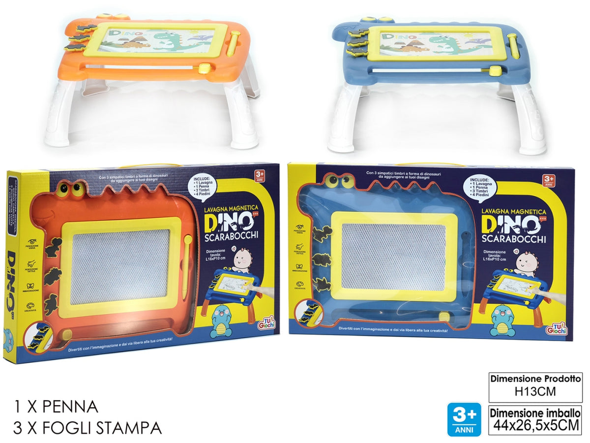 Lavagna magnetica dino 2assortiti