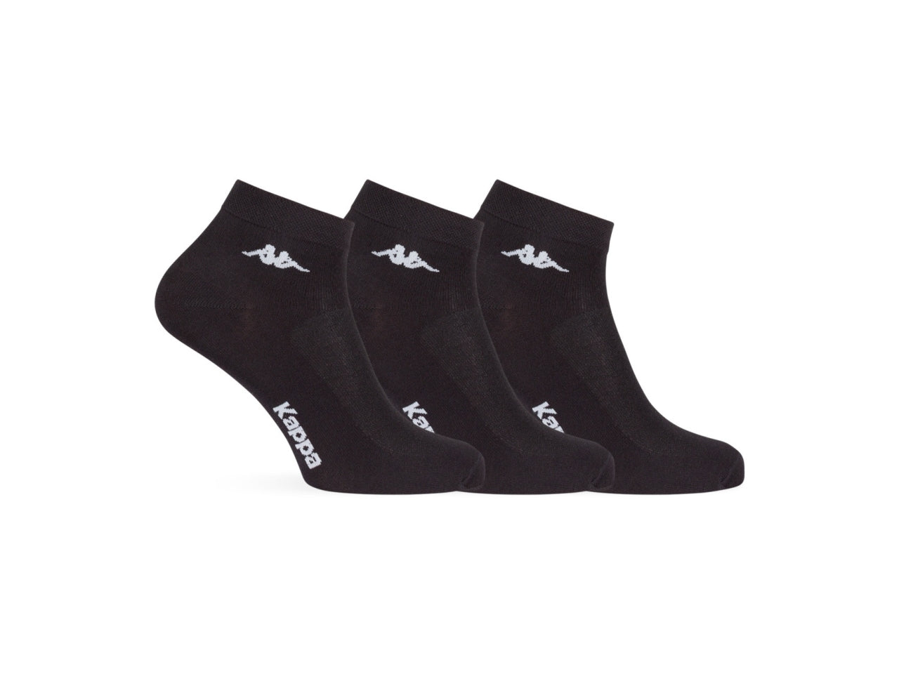 Minicalza da uomo maglia jersey e traforo in cotone set da 3 paia nero tg 35/38