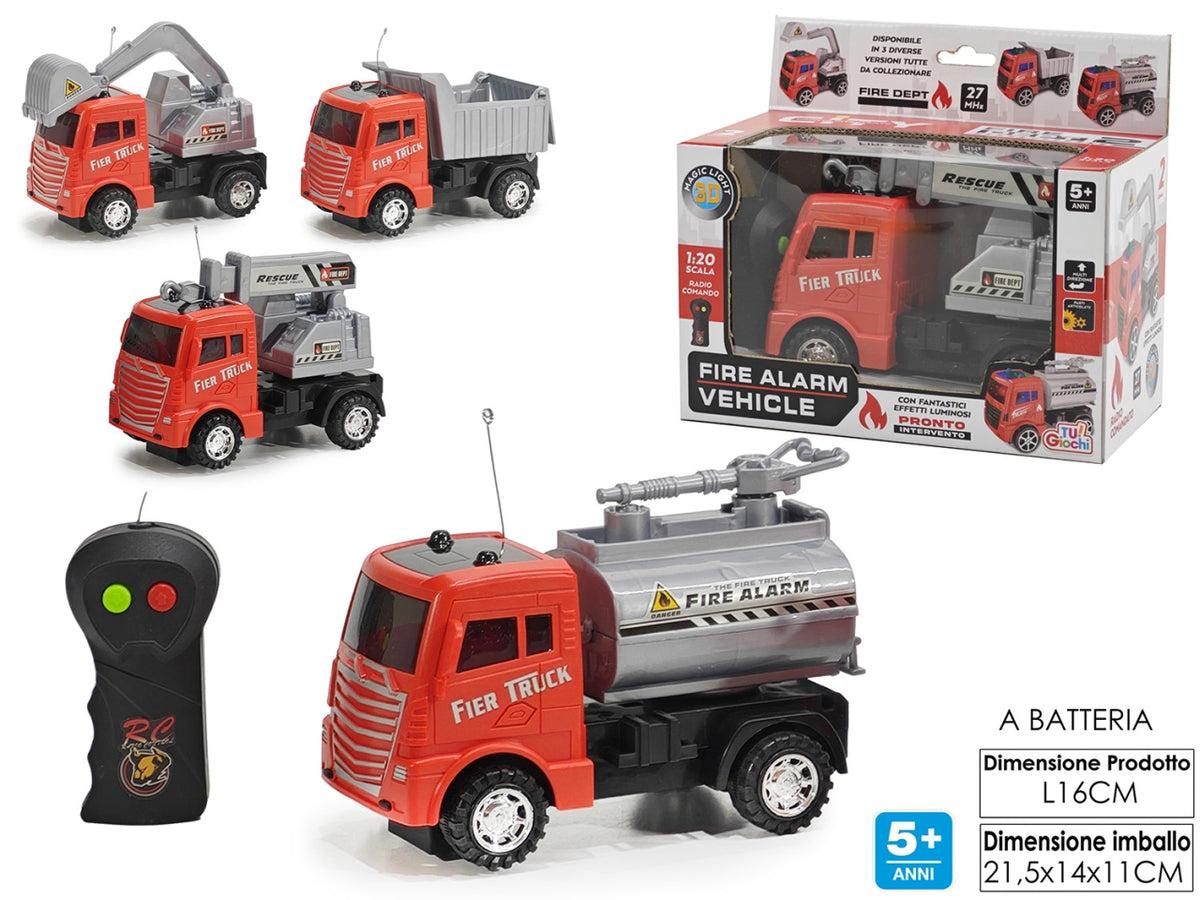 Automezzo lavoro rc 2 funzioni 4ass