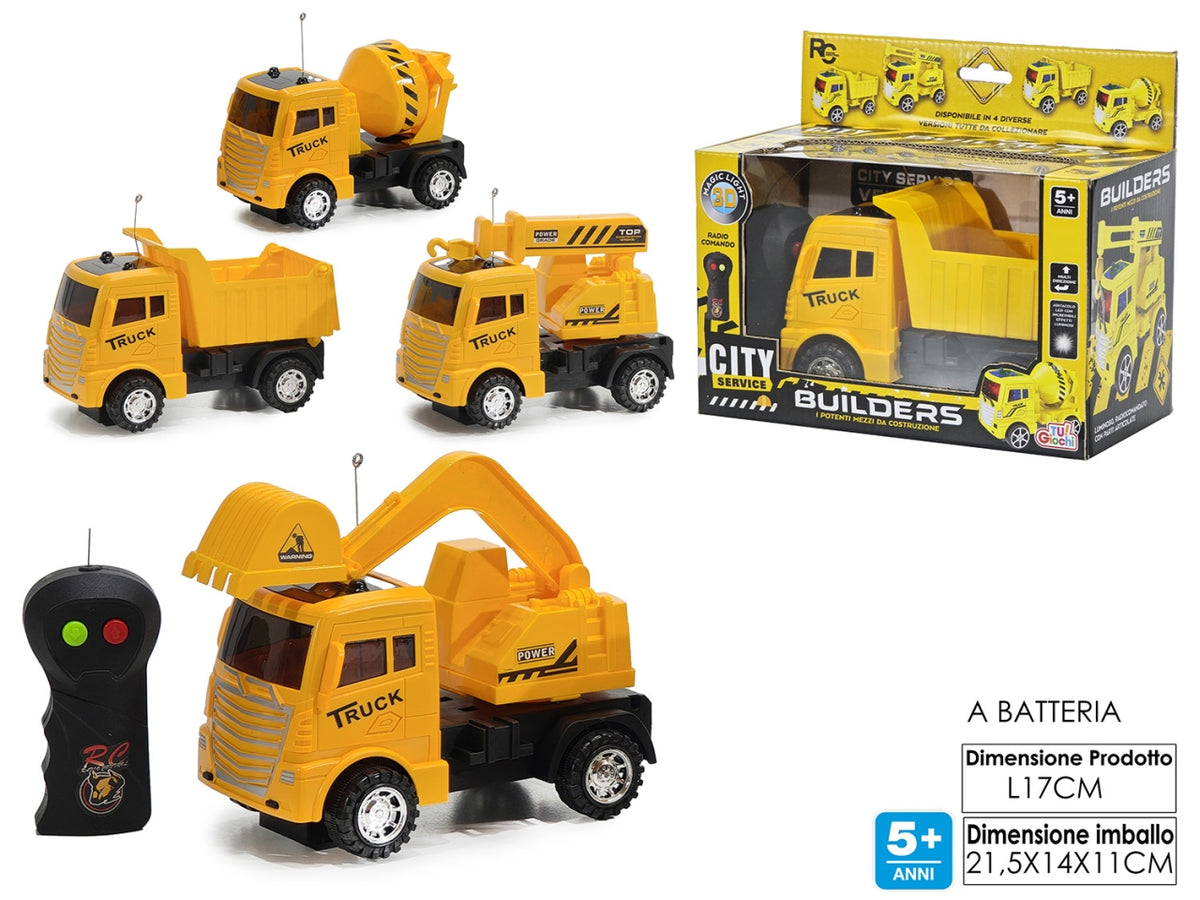 Automezzo lavoro rc 2 funzioni 4ass