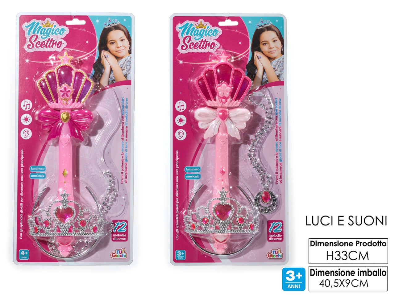 Magico scettro luminoso 2ass